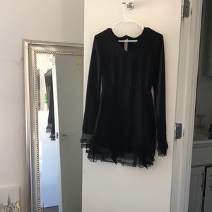 Beautiful black unique dress